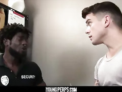 Black Cop Fucked Teen Boy As Punishment
