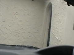 Surprise for the pizza delivery boy