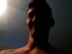 Str8 roommate flashes caught balls twink