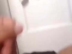 18 year old Dominican boy in the bathroom part 2