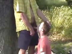 Arab Man fucks a White Boy Outdoor