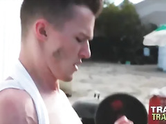 TRAILERTRASHBOYS Hung Jocks Bareback Outdoor