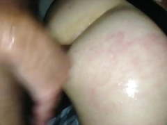 Fist bttm 35 takes it bare