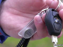 Taxi driver turns into gay slut boy