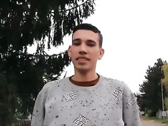 CZECH HUNTER 486 - Tall Basketball Player Gets Barebacked For The First Time