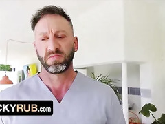 Twink Books A Session With A Masseur To Relax, As He Is About To Get Married & He Is Very Nervous